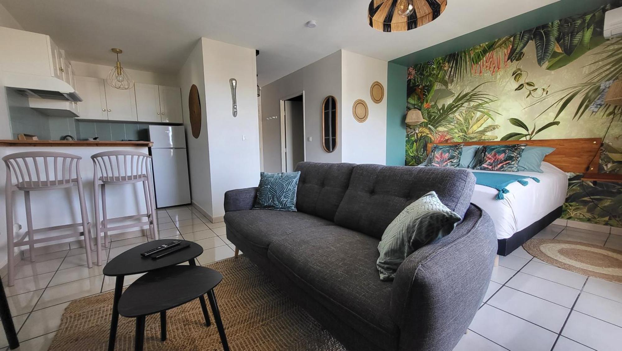 Ferienwohnung Le Papangue, Instant Exotique Saint Pierre Exterior foto